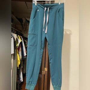 Figs Caribbean Blue Zamora Joggers XS